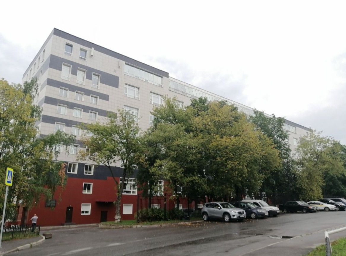 фасад дома, здание по адресу г Москва, ул Докукина, д 16 стр 1